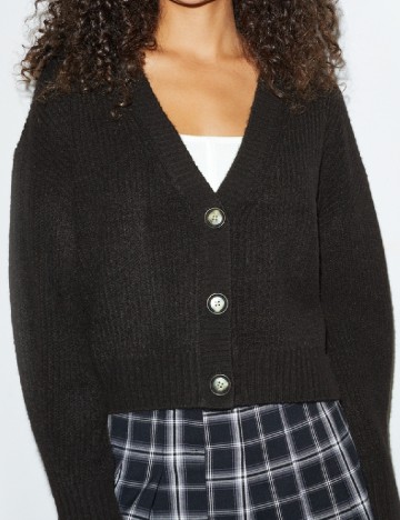 
						Cardigan Clockhouse, negru