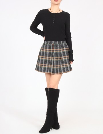 Fusta Zara, mix culori