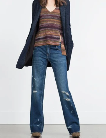 Blugi Zara, albastru