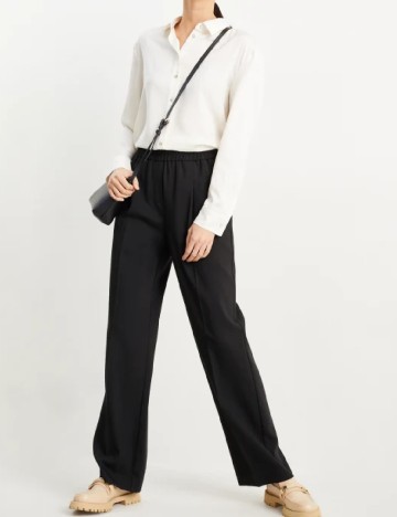 
						Pantaloni C&A, negru