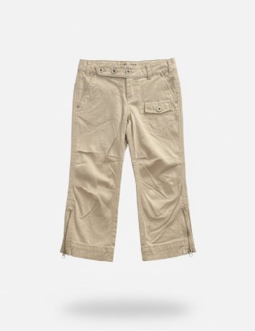 
						Pantaloni Zara, crem