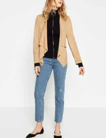 Blazer Zara, maro