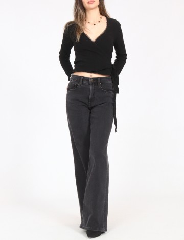 Blugi C&A, gri inchis