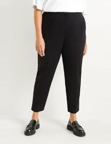 
						Pantaloni C&A Plus Size, negru