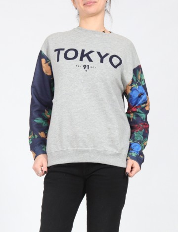 
						Bluza Pull&Bear, gri