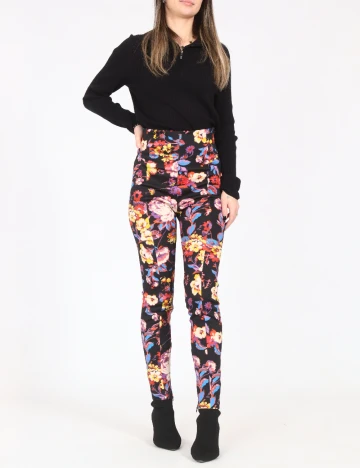 Pantaloni Zara, floral print