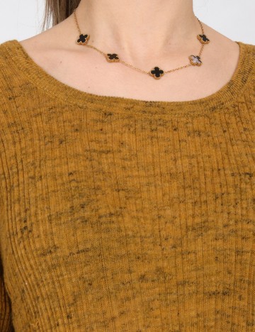 Bluza Pull&Bear, mustar