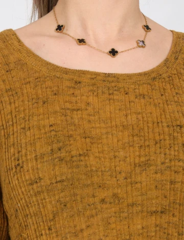 Bluza Pull&Bear, mustar