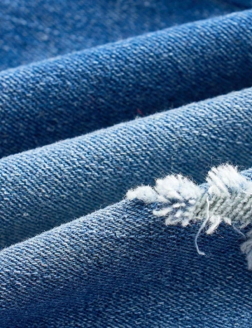 Pantaloni scurti SHEIN CURVE, albastru