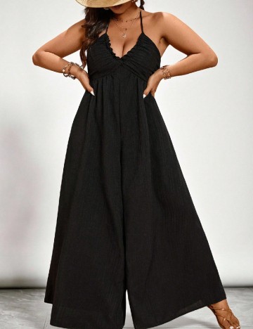 Salopeta SHEIN CURVE, negru