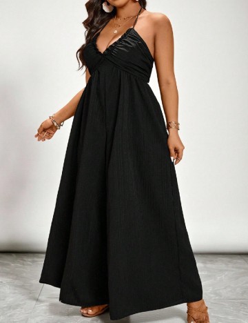 Salopeta SHEIN CURVE, negru