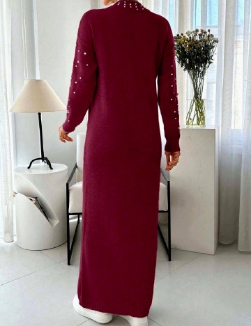 Rochie lunga SHEIN, grena