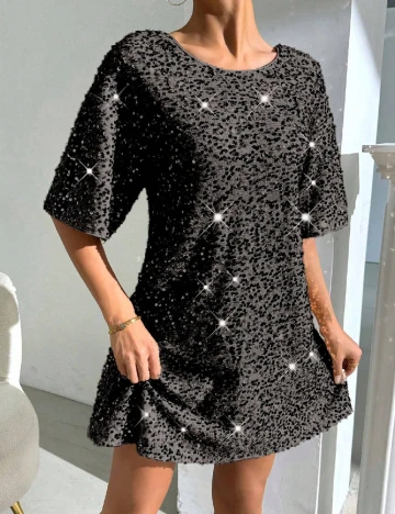Rochie scurta SHEIN, negru
