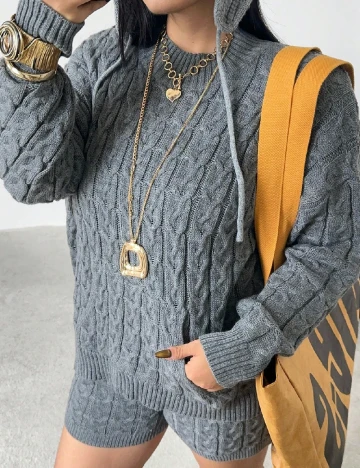 Compleu SHEIN CURVE, gri