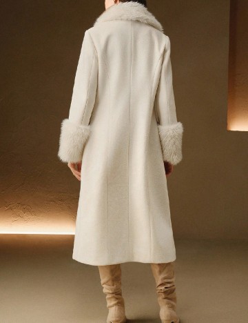 Palton Anewsta, ecru