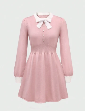 Rochie scurta SHEIN, roz