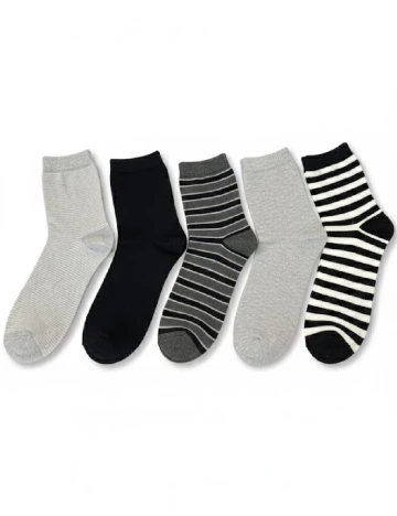 Set sosete 5 perechi C&A, mix culori