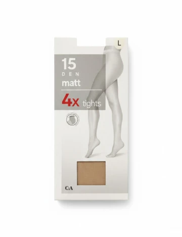 Set ciorapi 4 perechi C&A, crem