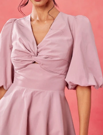 Rochie scurta SHEIN, roz