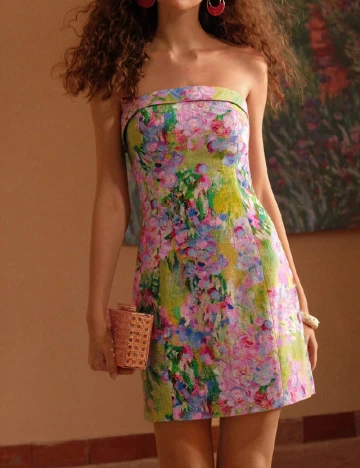 Rochie scurta MOTF, mix culori