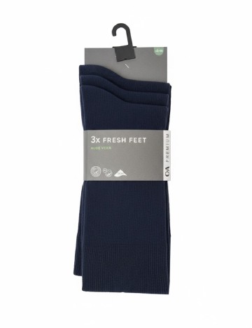 
						Set sosete 3 perechi C&A, bleumarin