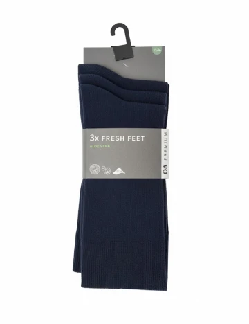 Set sosete 3 perechi C&A, bleumarin