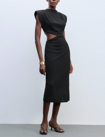 
						Rochie medie SHEIN, negru