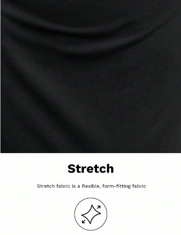 Rochie medie SHEIN, negru