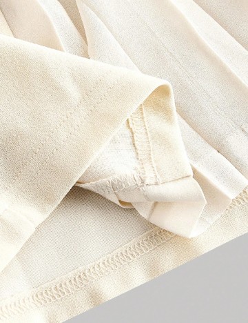 Pantaloni SHEIN CURVE, crem