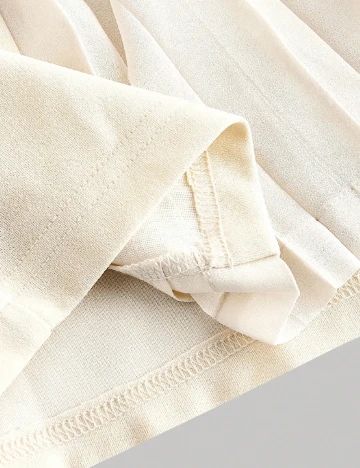 Pantaloni SHEIN CURVE, crem