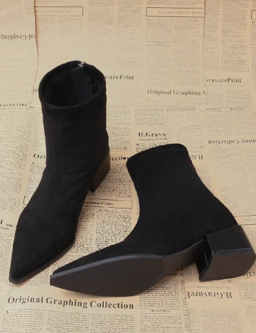 Botine SHEIN, negru