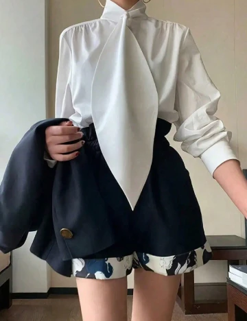 Camasa SHEIN CURVE, alb