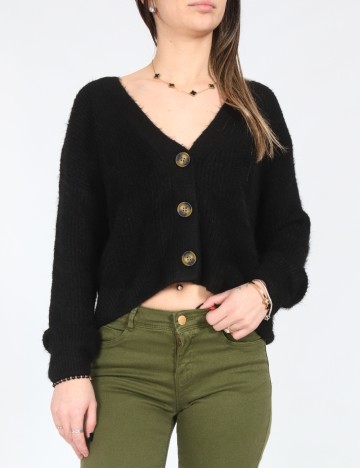 
						Cardigan C&A, negru