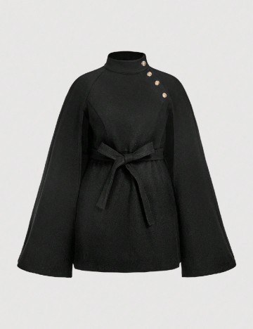 
						Palton SHEIN CURVE, negru