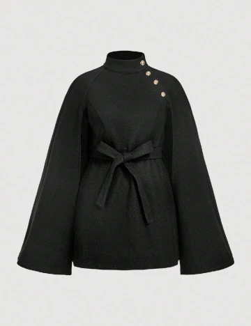 Palton SHEIN CURVE, negru