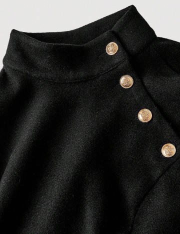 Palton SHEIN CURVE, negru