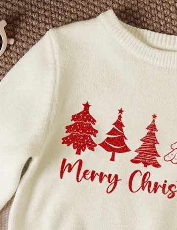 Bluza Shein Kids, ecru