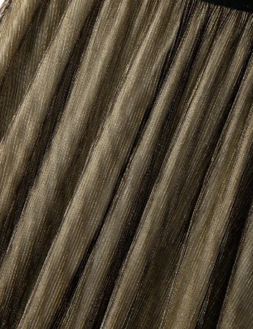 Fusta SHEIN CURVE, galben/negru