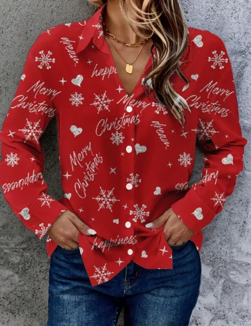 Camasa Emery Rose, rosu