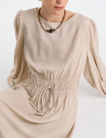 Rochie medie SHEIN, bej