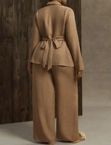 Compleu SHEIN CURVE, maro