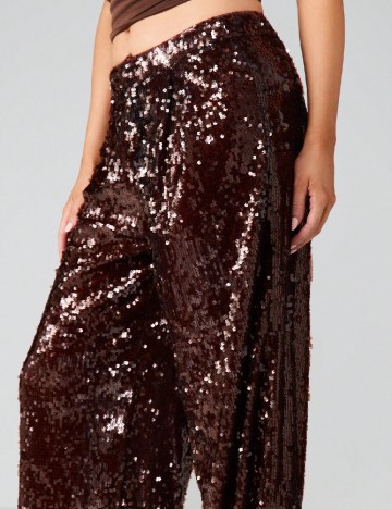 Pantaloni Missguided, maro