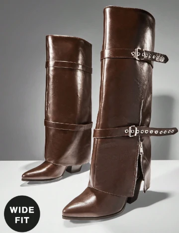 Cizme SHEIN, maro