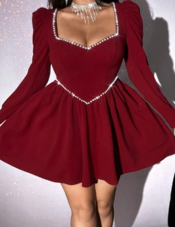 Rochie scurta SHEIN CURVE, visiniu