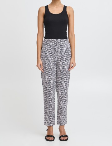 Pantaloni Ichi, bleumarin