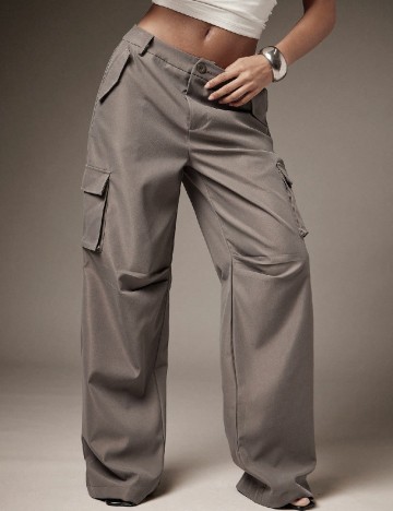 Pantaloni SHEIN, gri