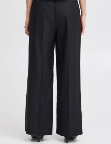 Pantaloni Ichi, negru
