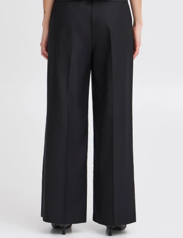 Pantaloni Ichi, negru