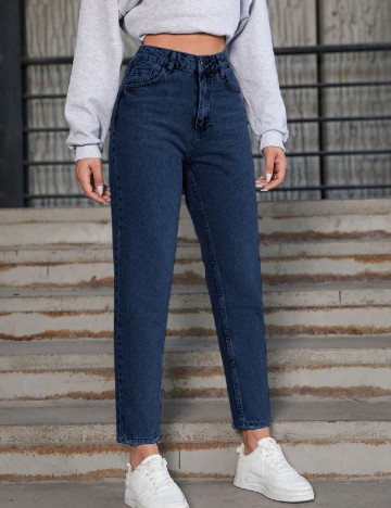 
						Blugi SHEIN, albastru