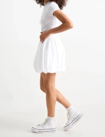 Fusta C&A, alb